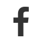 Facebook logo, dark